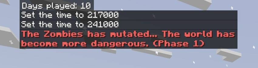 Mutated infected zombies