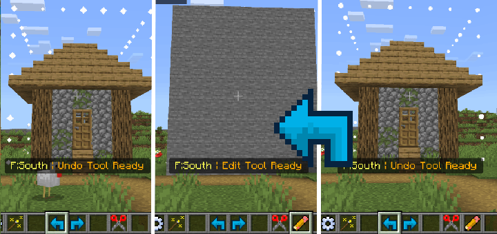 Undo and Redo Buttons