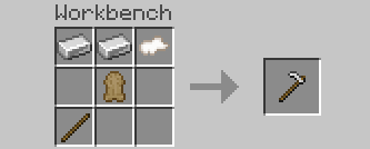 Additional iron tool crafting