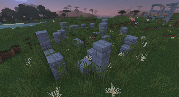 Example of custom ruins