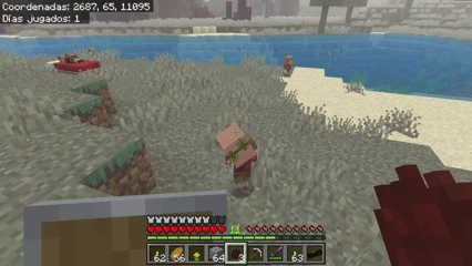 Using Innocent Heart on baby villager