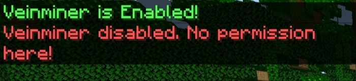 Veinminer Blocker placement example