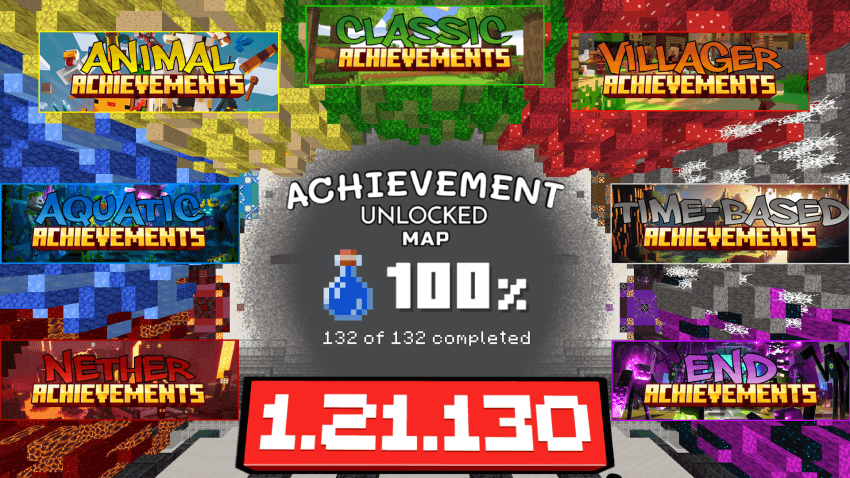 Overview of Achievement Unlocked Map