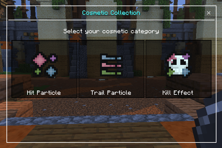 Cosmetics customization options