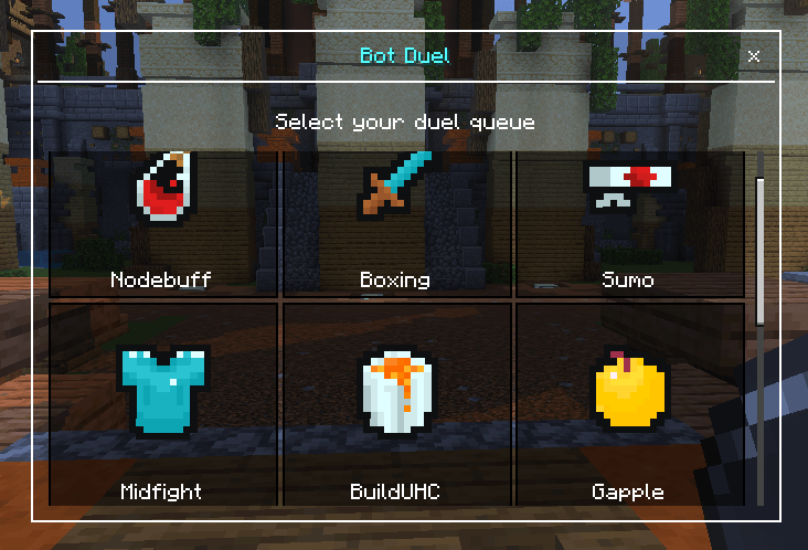 Bot Duel modes overview