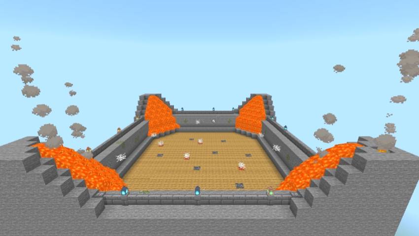 PvP arena for the final fight