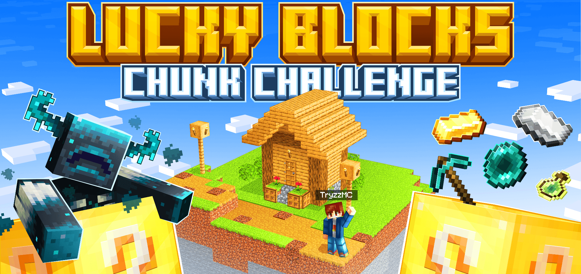 Lucky Blocks Chunk Challenge — screenshot 1