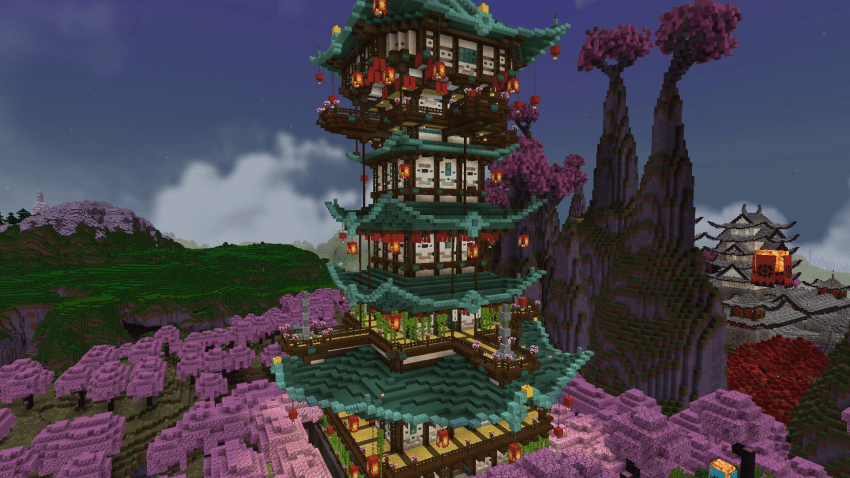 Japanese pagoda