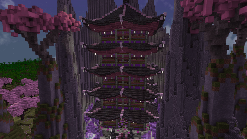 Japanese pagoda