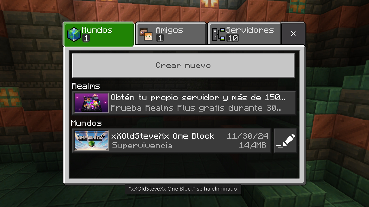 One Block + [v1.0] — screenshot 1