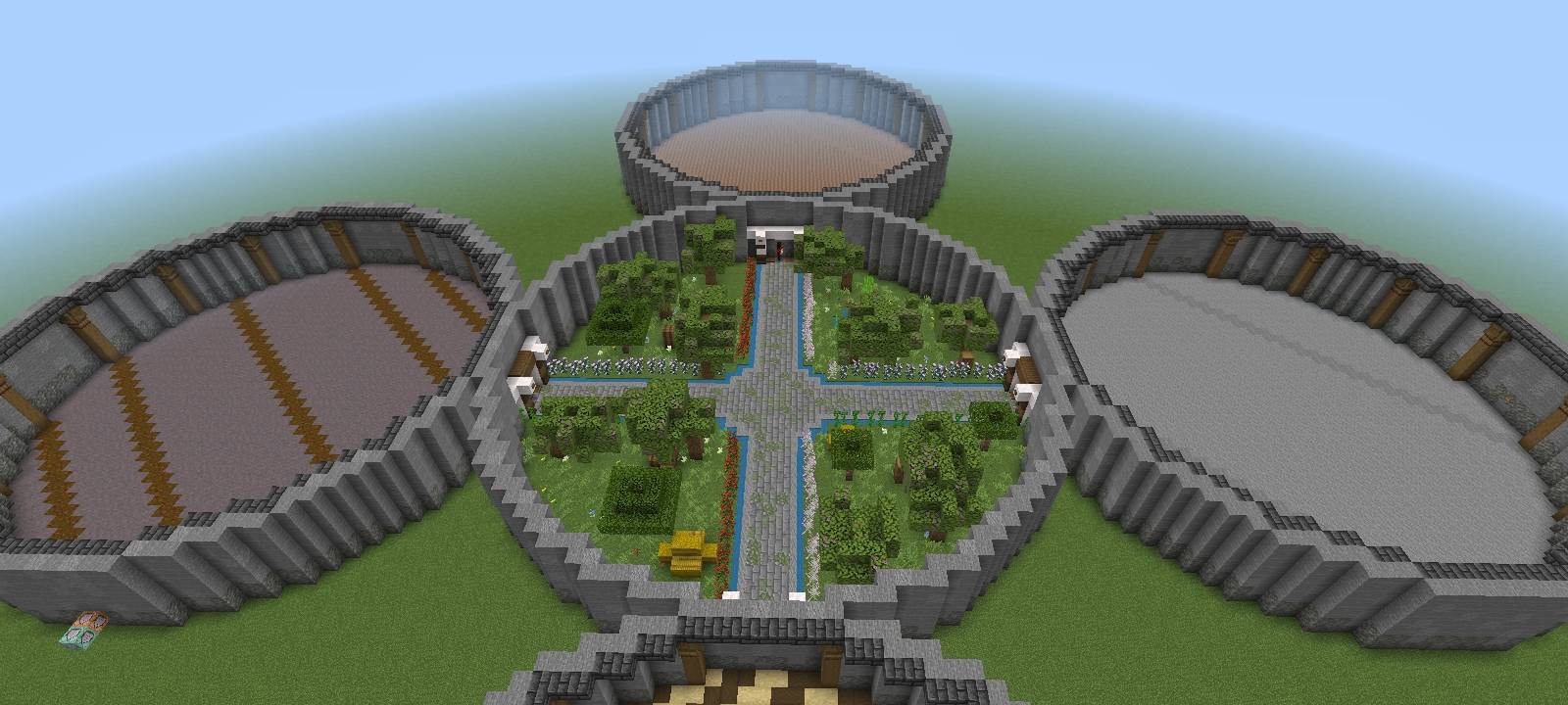 MCPE 1 VS 1 PVP PRACTICE MAP — screenshot 1