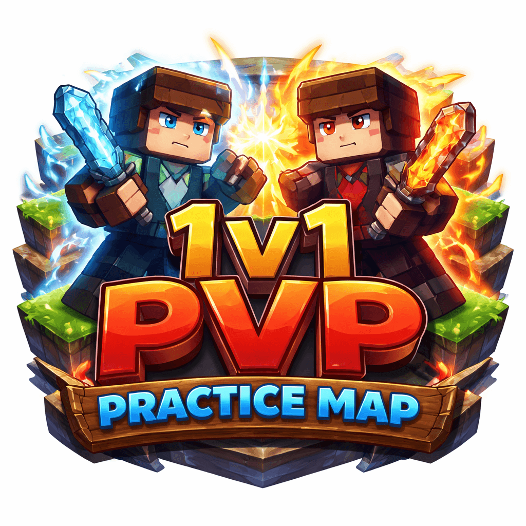 MCPE 1 VS 1 PVP PRACTICE MAP — screenshot 1