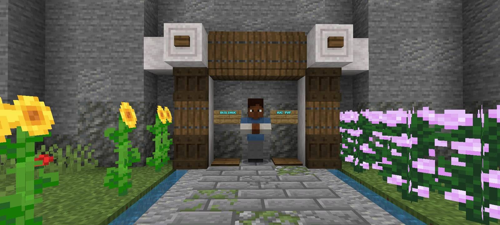 MCPE 1 VS 1 PVP PRACTICE MAP — screenshot 1