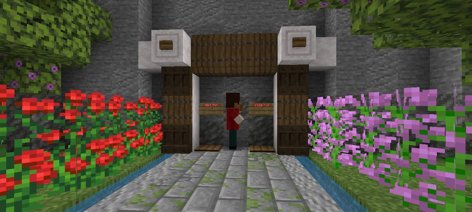 MCPE 1 VS 1 PVP PRACTICE MAP — screenshot 1