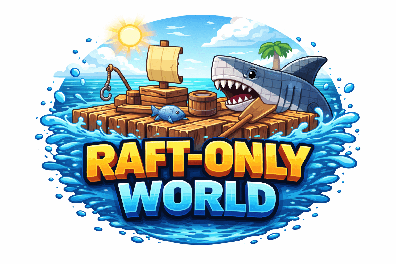 Raft Only World – Ultimate Survival Map — screenshot 1