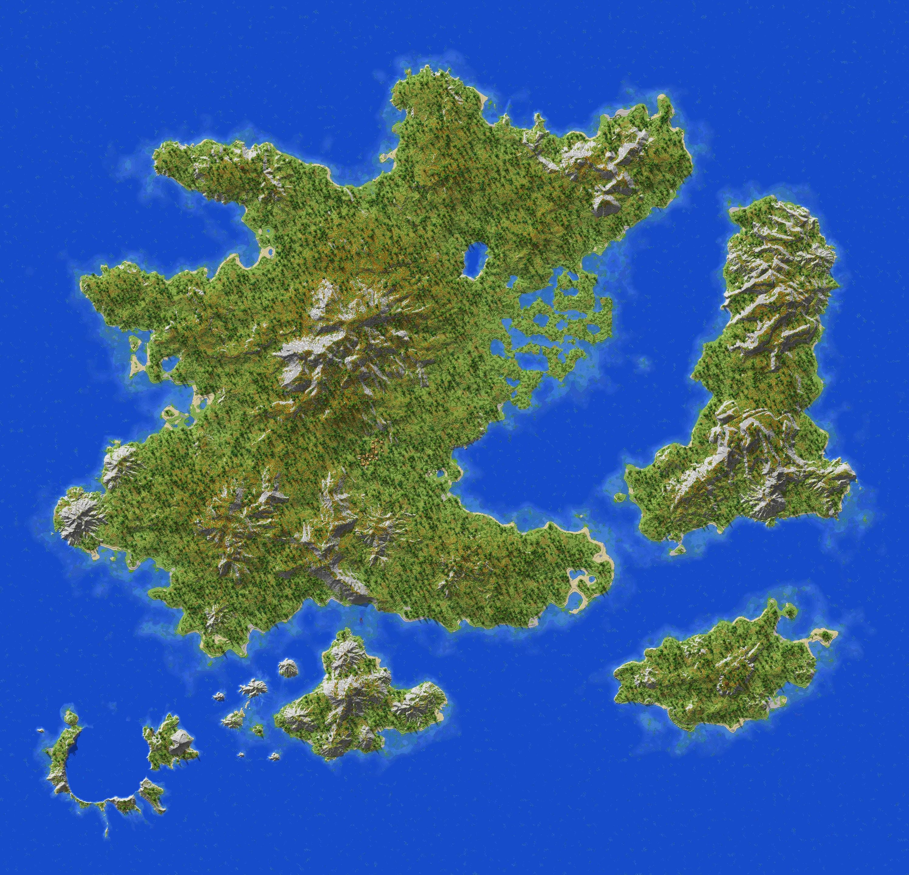 Additional landscape from the Survival Island world