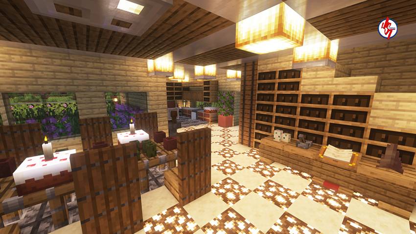 Kitchen and dining area