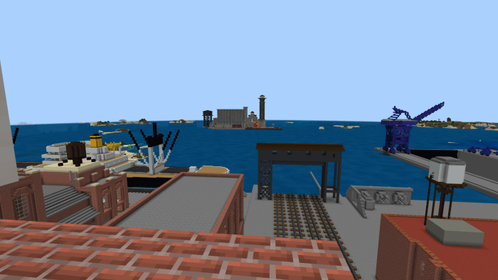 Redstone elevator in action