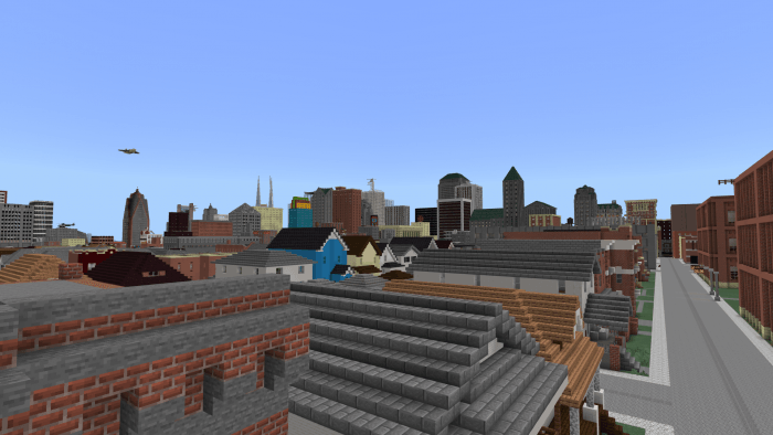 Residential neighborhood in Swagtropolis