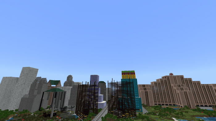 Swagtropolis city skyline