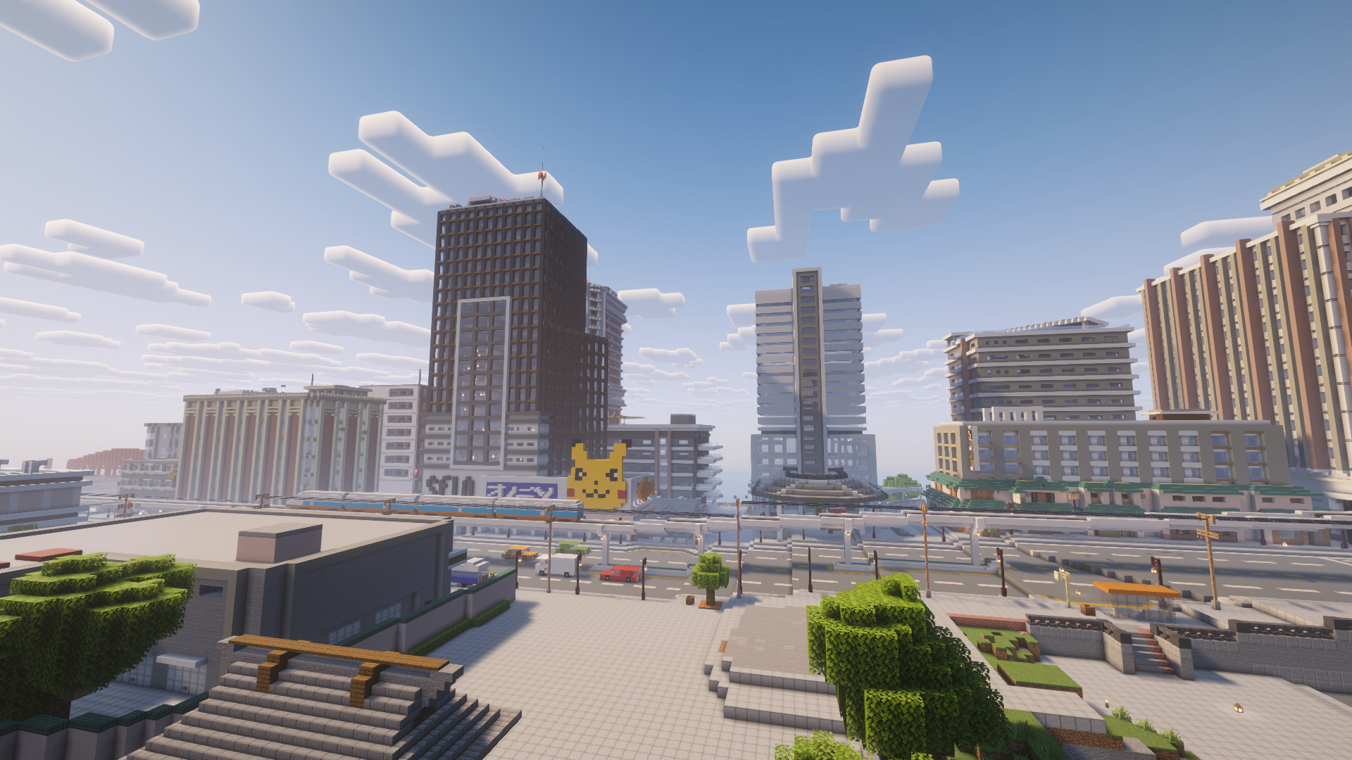 Urban cityscape of Tokyo Inspired City