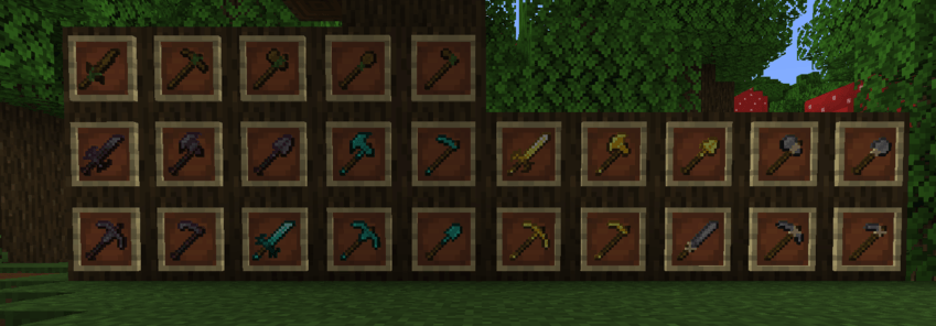 Various tool textures from the Action And Stuff Tools pack