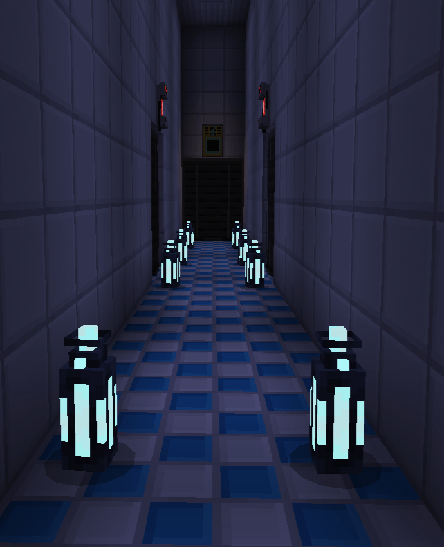 Map environment with atmospheric lighting