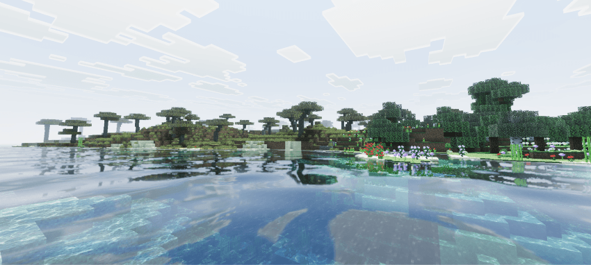 Screenshot of immersive lighting effects