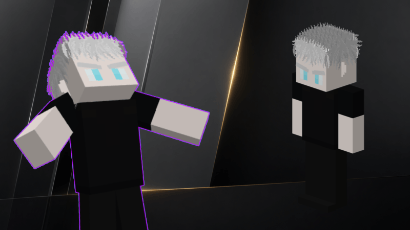 Gojo Satoru Minecraft model