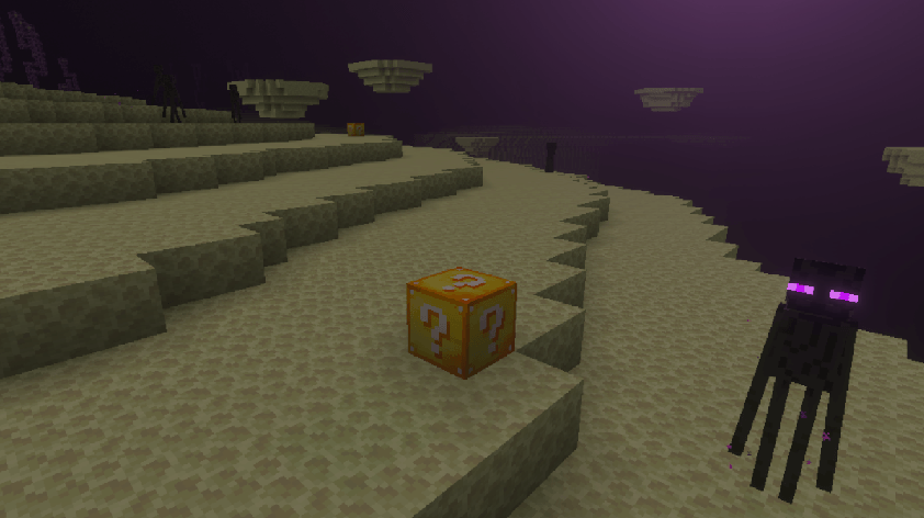 Lucky Blocks in The End