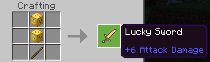 Lucky Sword and Bow examples