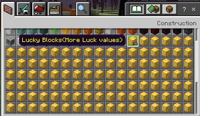 Luck value range