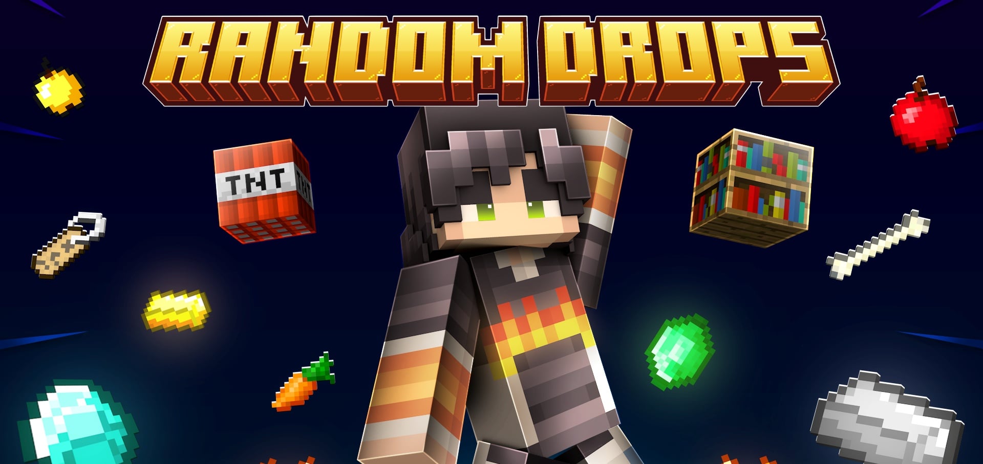 Random drops gameplay example