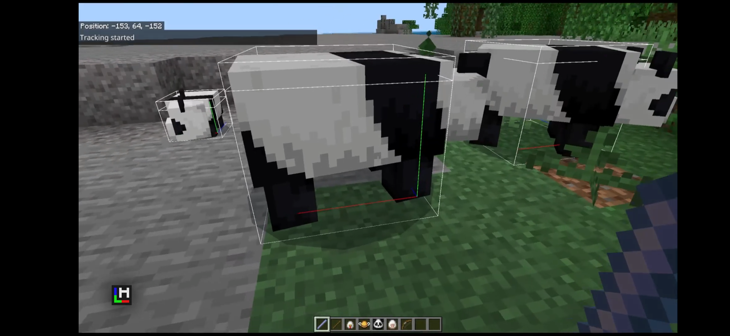 Dynamic Entity Hitbox & Collision Visualizer — screenshot 1
