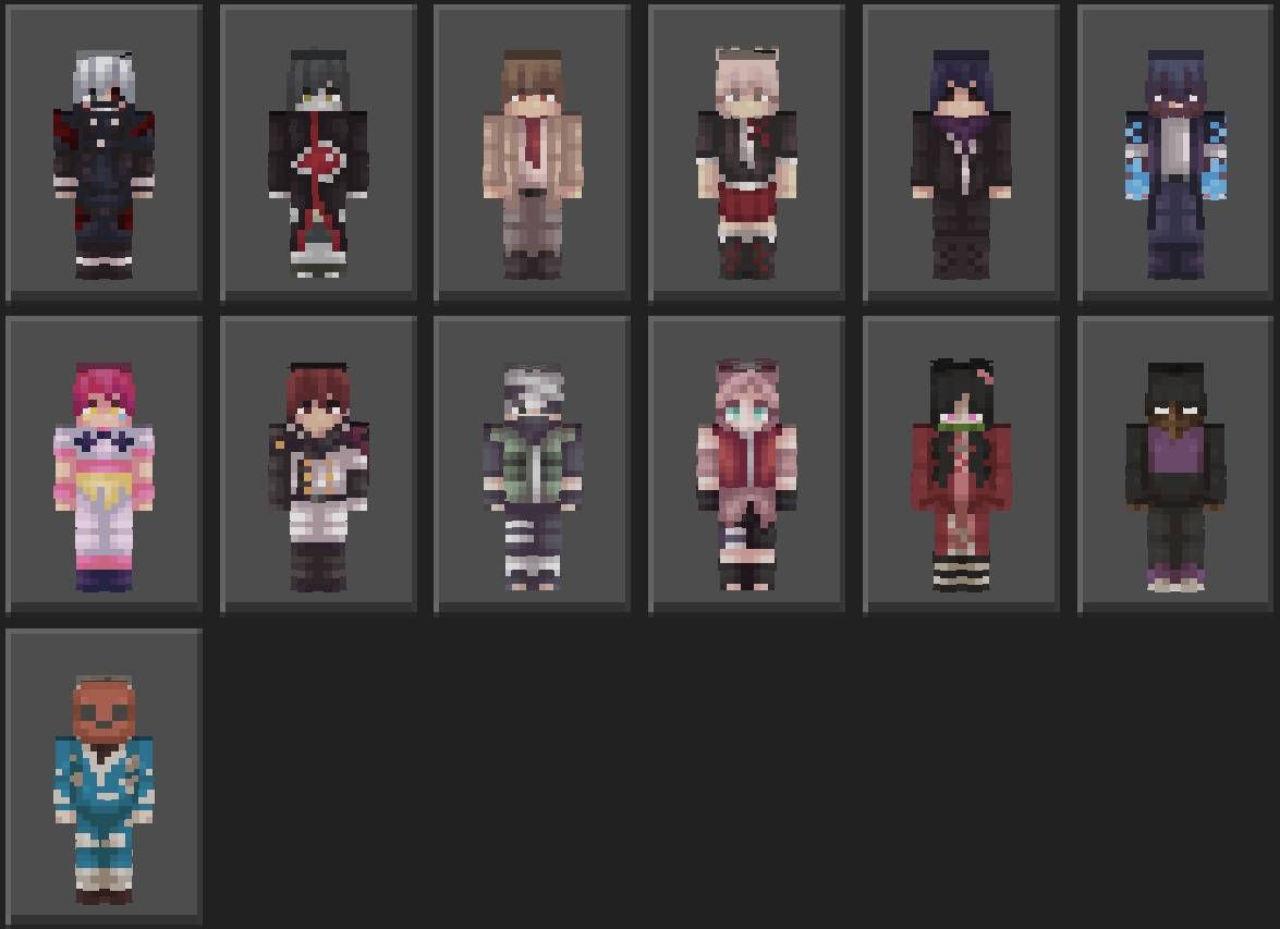 Anime Power Skin Pack — screenshot 1