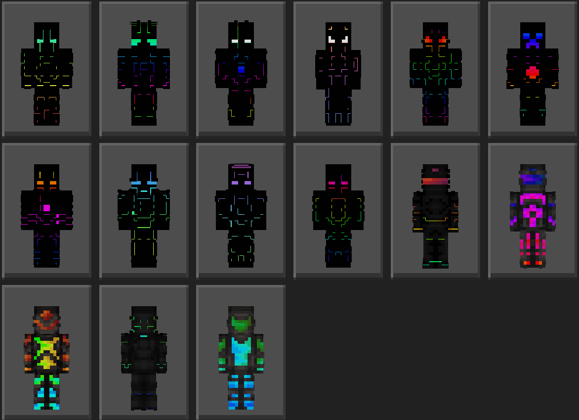 All Neon Cyber Glow skins
