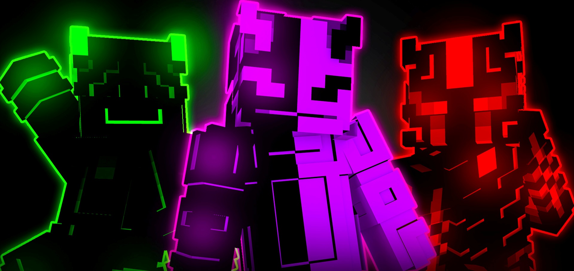 Neon Reapers skin pack showcase