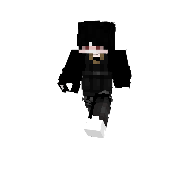 PvP Skinpack preview showing black and red combat skins