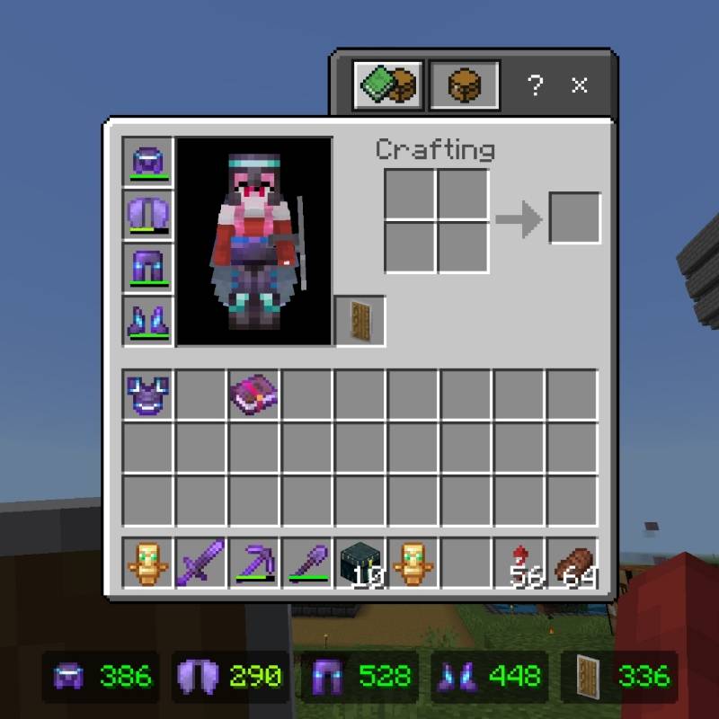 Armor Durability Display in Inventory