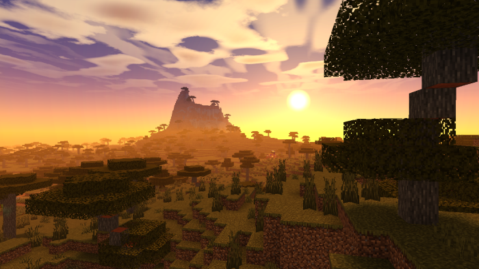 Nighttime environment showcasing star and lighting enhancements