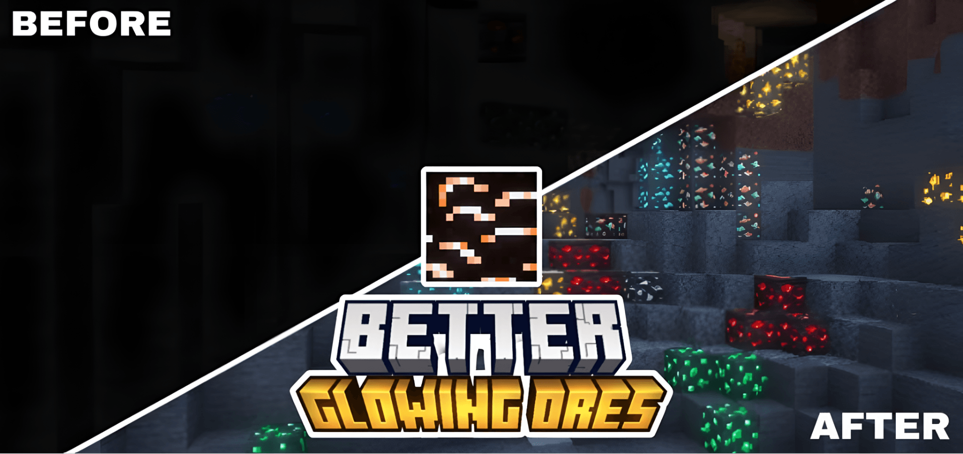 Better Glowing Ores — screenshot 1
