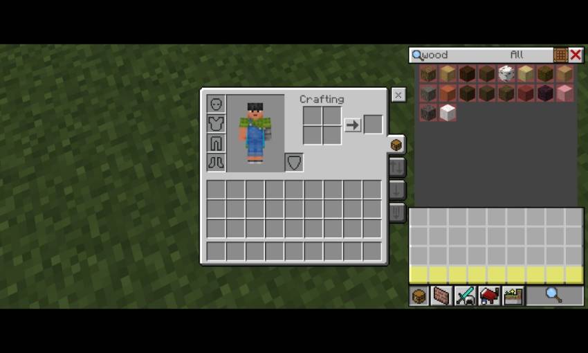 Transparent JEI layout detail