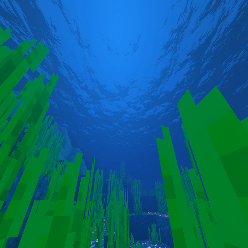 Enhanced water reflections and waves