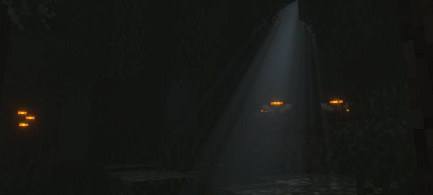 Night scene displaying vibrant visual enhancements