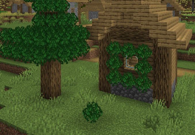 Fluffy leaves style example