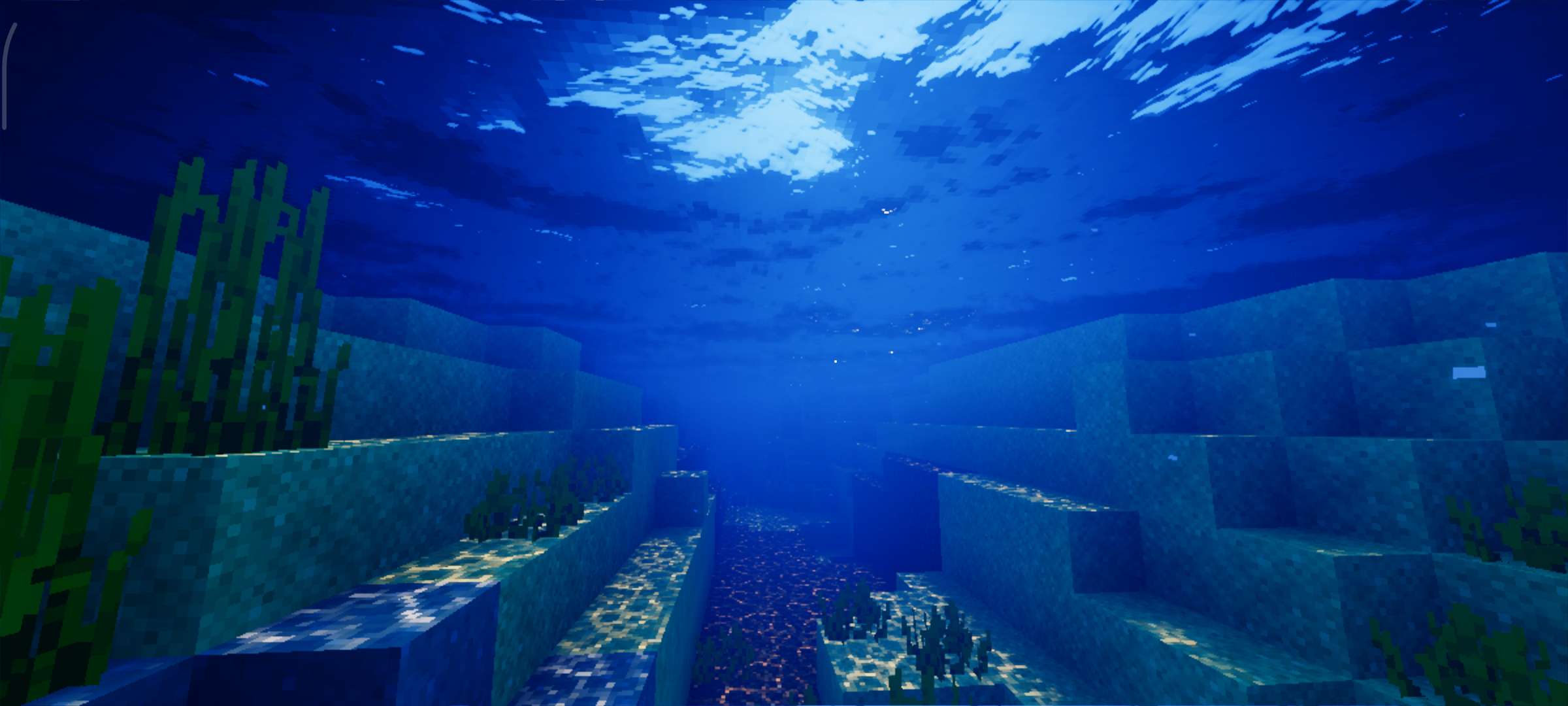 Rich saturation improving Minecraft visuals