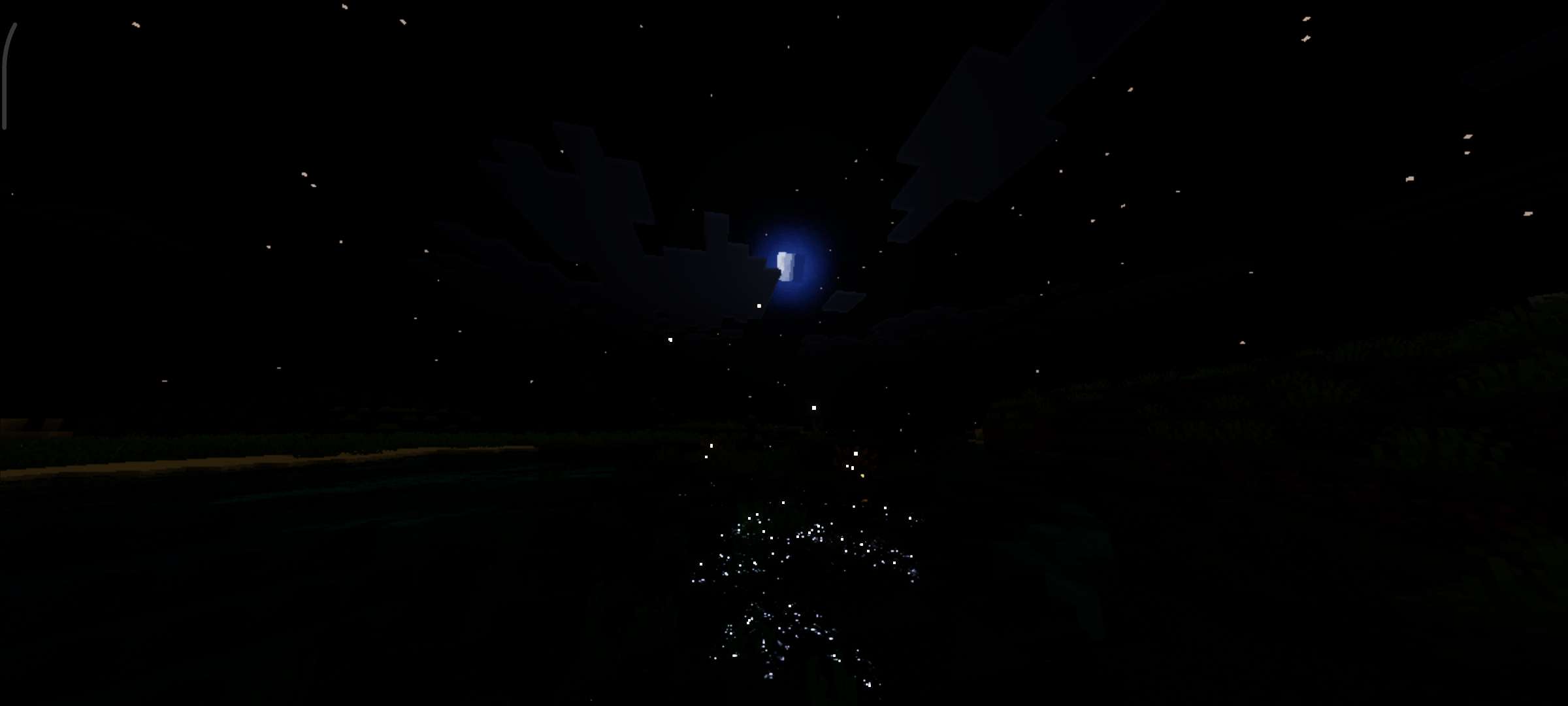 Enhanced Minecraft environment with Celestia Visuals