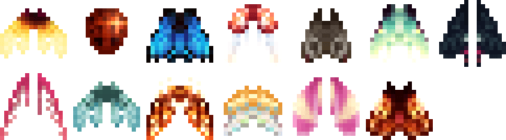 Chimedragon’s Elytra Collection preview showcasing insect-inspired wing designs