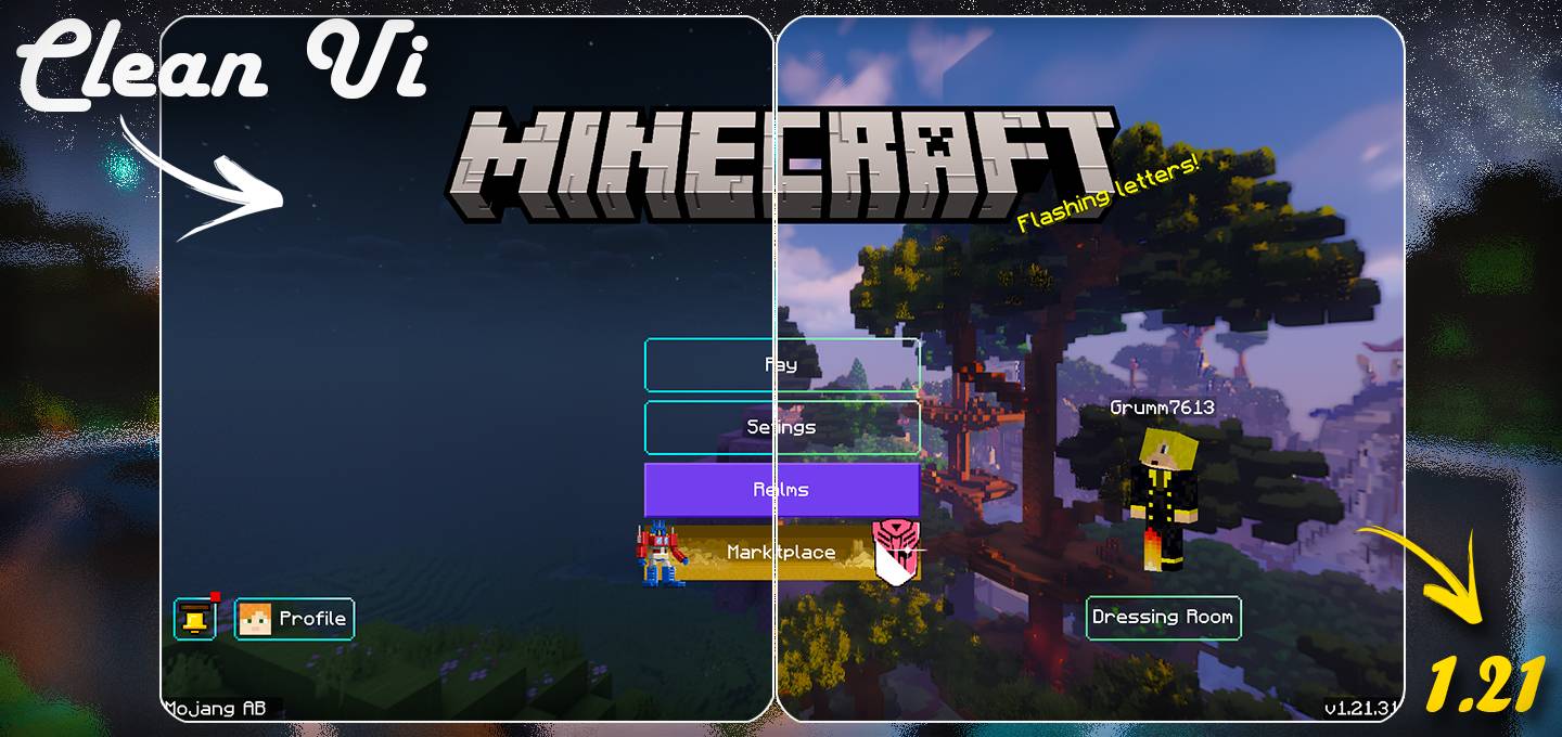 Clean Ui Texture Pack — screenshot 1
