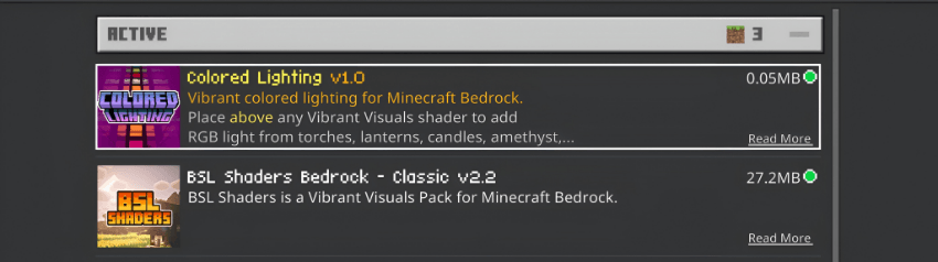 Colored Lighting compatibility with Vibrant Visuals
